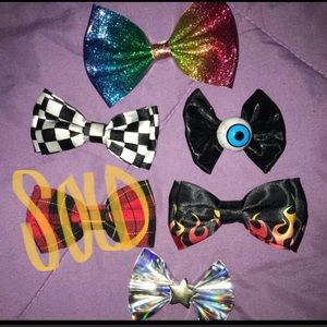 💞Emo/Goth/Alternative Hair Accessory Bundle